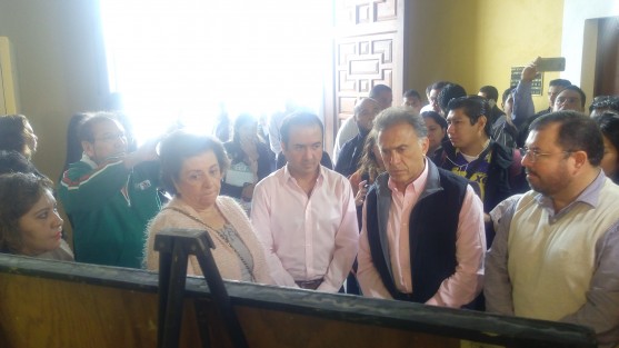  El gobernador de Veracruz, Miguel Ángel Yunes Linares, asistió a la inauguración de la remodelación del Archivo Histórico de la Ciudad de Veracruz.