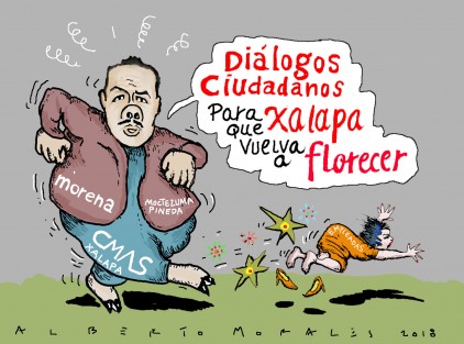 El moreno Moctezuma resta votos para Morena.  