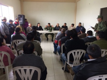 Instalarán módulo de canje de armas en Tlapacoyan, informó l Coronel de Infantería, David Ruiz Mendoza, comandante del 87 Batallón de Infantería con sede en Martínez de la Torre. 

