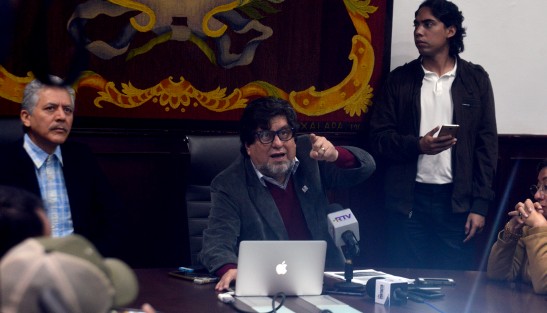 Hipólito Rodríguez Herrero alcalde de Xalapa y Luis Eduardo Ros Martínez,e encargado del área de Turismo del Ayuntamiento,  anunciaron las actividades que se desarrollarán para impulsar el turismo en la ciudad. 