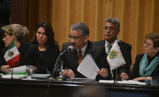 Con respuestas titubiantes, el titular del ORFIS intentó responder a los cuestionamientos de los legisladores. 
