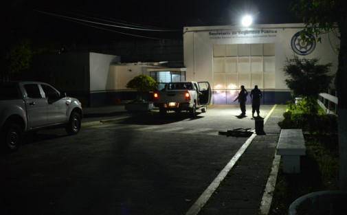 Luego de la medianoche, Roberto N., exdirector de la Fuerza Civil, fue trasladado de los juzgados al penal de Pacho Viejo.