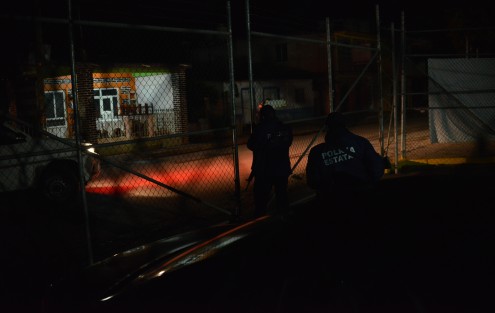 Luego de la medianoche, Roberto N., exdirector de la Fuerza Civil, fue trasladado de los juzgados al penal de Pacho Viejo. 