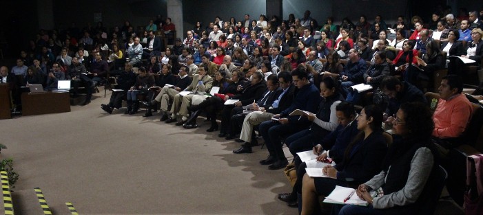En el auditorio del Congreso fue impartido por personal de SEFIPLAN un curso a servidores públicos del estado en materia de reformas fiscales y comentarios de resoluciones miselánea 2018.  