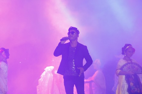 Show de coronación de los Reyes de Carnaval.