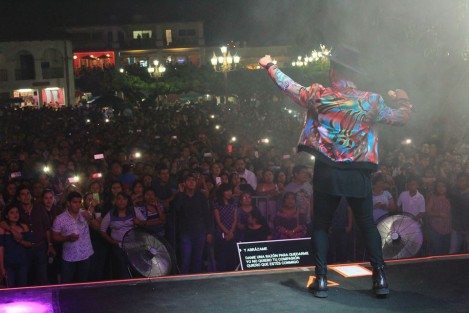 Samo se presentó en Papantla.  