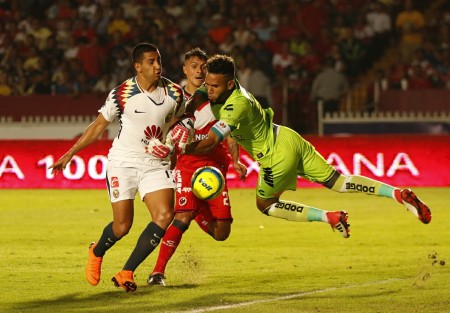 El América empató el marcador a un gol en el último minuto de juego. El Veracruz no supo conservar la victoria. 
