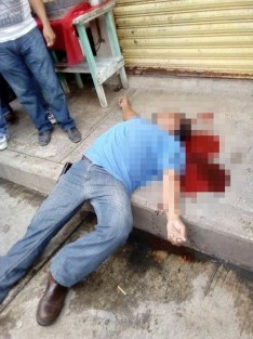 La tarde de este miércoles fue asesinado a balazos un taxista en la zona centro de Naranjos y una persona más resultó lesionada.