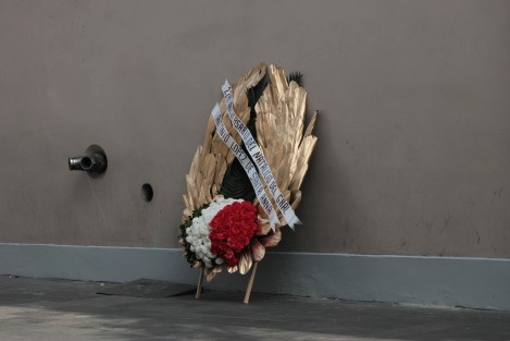 En Xalapa se recordó al controversial xalapeño expresidente de México, Antonio López de Santa Anna en el 224 aniversario de su natalicio, con una corona en donde estuviera la casa donde nació. 