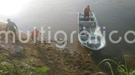 La mañana de este jueves fueron recuperados los cadáveres de dos personas que fueron arrastrados por la corriente del río Tesechoacan.