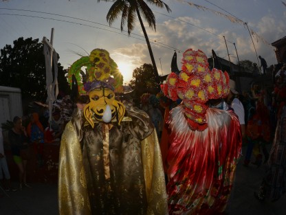 Parte del significado del Carnaval es la representación del ganado bovino, principal actividad económica en los primeros años de  comunidad de Almolonga. 