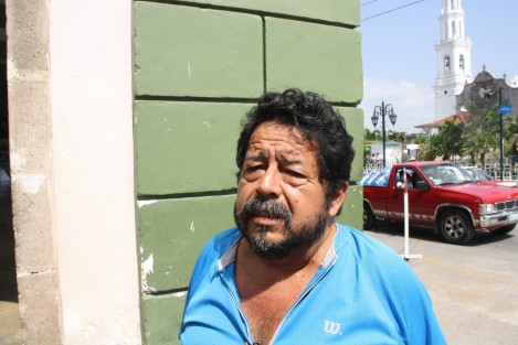 Tito Don Juan Macías, encargado de la reparación y mantenimiento de la CAEV en Tlapacoyan.