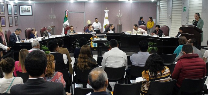 Este lunes sesionó la diputación permanente del Congreso del Estado de Veracruz.  
