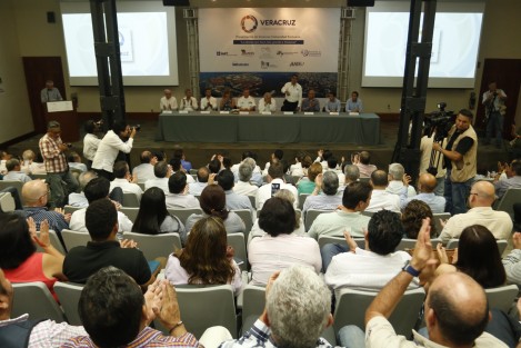 Se llevó a cabo la presentación de los integrantes de la Comunidad Portuaria, en el Centro de Desarrollo de Negocios del Puerto de Veracruz.