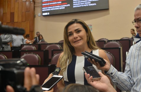 La diputada local María Josefina Gamboa Torales, dijo que demandará a quien resulte responsable por la filtración del documento donde la sentencian.. 