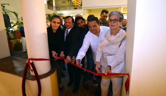 En la galería de la Biblioteca Carlos Fuentes fue inaugurada la exposición <em>Etnografía imagen de cultura viva; Veracruz</em> de los fotógrafos  Jesús Tenorio Simón y Héctor Adolfo Quintanar Pérez, la cual permanecerá hasta el 22 de marzo.  