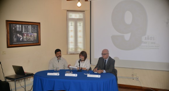 Autoridades de la UV iniciaron los festejos por el 9° Aniversario del Centro de Estudios de la Cultura y la comunicación, para lo cual se llevarán a cabo varias actividades del 12 al 23 de marzo; como presentaciónes de libros, conferencias y más.  