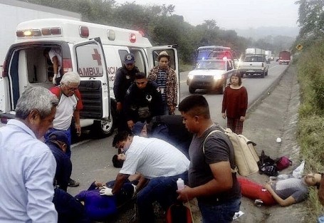 Varios jóvenes, provenientes no sólo de Orizaba, sino también de Córdoba y otros puntos de la región, resultaron heridos, siendo trasladados al hospital San Lucas y al hospital Melchor Ocampo de Gutiérrez Zamora, Ver.  y otros centros hospitalarios de esta región.