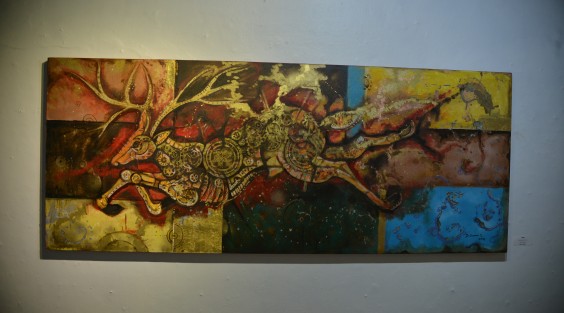 En la galería Ramón Alva de Canal se encuentra expuesta la obra de David Triano <em>Musas y Sueños</em>,  simbolismo y erotismo onírico.