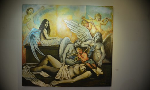 En la galería Ramón Alva de Canal se encuentra expuesta la obra de David Triano <em>Musas y Sueños</em>,  simbolismo y erotismo onírico.
