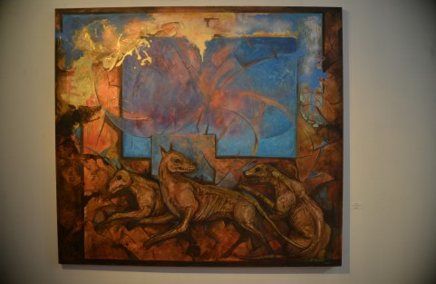 En la galería Ramón Alva de Canal se encuentra expuesta la obra de David Triano <em>Musas y Sueños</em>,  simbolismo y erotismo onírico.