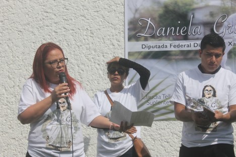 Daniela Griego hizo énfasis en que no regalarán nada, ni se comprará el voto; confía en el voto razonado de la gente que ya está harta.