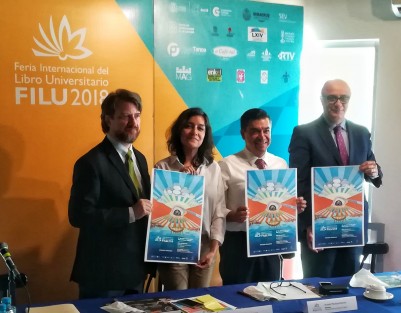 Fue presentada la Feria Internacional del Libro Universitario (FILU) 2018, que tendrá lugar en Xalapa del 27 de abril al 6 de mayo, con España como país invitado. 