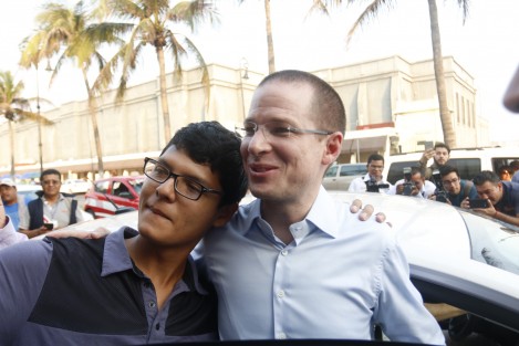 Ricardo Anaya se dijo confiado de que obtendrá el triunfo  en las próximas elecciones, donde los votos de los veracruzanos harán la diferencia. 