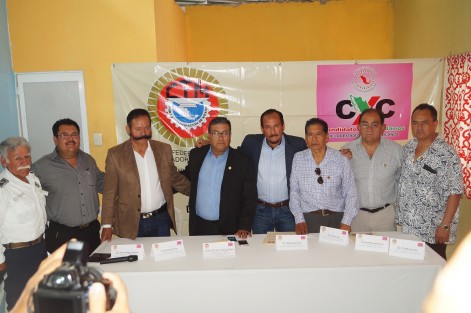 El sindicato de transportistas y  materialistas de la república mexicana, adheridos a la CTM tiene nuevo representante en el estado el cual es emanado del municipio de Tlapacoyan recayendo la representación en la personalidad de Marciano Pazos Barreda.
