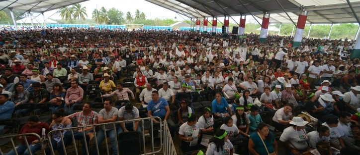 El candidato José Antonio Meade se comprometió con campesinos y ganaderos de todo el país en un encuentro denominado Pacto por el Campo, que se realizó en terrenos del Ingenio El Modelo, en la ciudad de Cardel, Veracruz.  