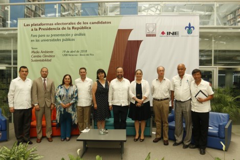 Se llevó a cabo el foro para la presentación y análisis en universidades públicas <em>Las Plataformas Electorales de los Candidatos a la Presidencia de la República Temas: Medio Ambiente, Cambio Climático y Sustentabilidad</em>. El evento tuvo lugar en la USBI del Campus Mocambo.