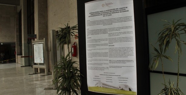 Convocatoria abierta a los ciudadanos para integrar Comité Anticorrupción. 