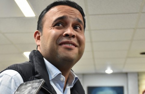 Carlos Morales, promotor de hidroeléctricas en la zona de Perote – Altotonga.
