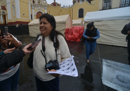 Norma Trujillo, miembro del colectivo Voz Alterna, dijo que desafortunadamente nada ha cambiado, ya que en este bienio cuatro periodistas más han sido asesinados.