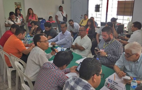  En sesión ordinaria del Consejo Distrital 06 de Papantla del Organismo Público Local Electoral (OPLE) fueron aprobados los candidatos y suplentes a la diputación local.
