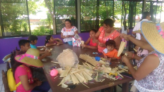 El Centro de las Artes Indígenas celebra a los niños del Totonapacan con el Festival Kani Tajín en las instalaciones del parque Takilsukuth en el municipio de Papantla.