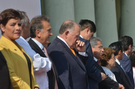 Desfile del 1 de Mayo en Xalapa. 