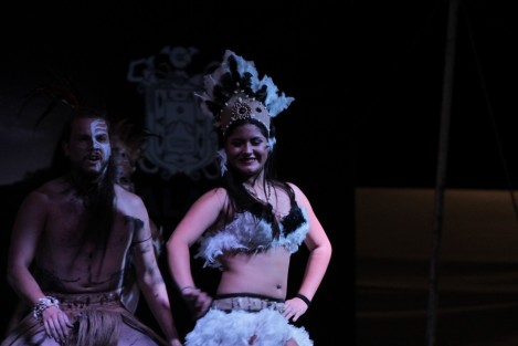 Continúa hasta el domingo el  Encuentro Internacional de las Artes Cielo Mexica. Este sábado el ballet chileno volvió a presenarse, esta vez con estampas del campo chileno y de la isla de Pascua.  