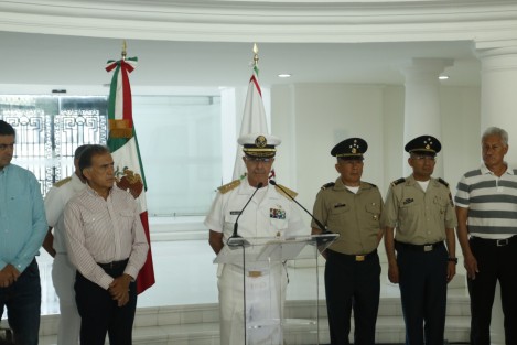 El comandante de la Primera Región Naval, Fernando Arturo Castañón Zamacona, informó que ya fue encontrado el buzo extraviado la noche de ayer frente a costas veracruzanas. 