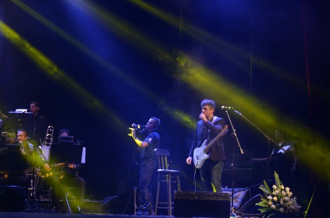 El grupo  grupo mexicano de rock originario de la ciudad de Monterrey, Nuevo León, Plastilina Mosh y la Xalli Big Band, ofrecieron un magno concierto de clausura de la FILU2018 en el Teatro del Estado de Xalapa.
