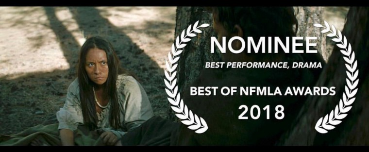 Lo Mejor de los Premios NFMLA 2018, anunció la nominación de la veracruzana Nitzia Chama, en la categoria Mejor Actuación Dramática por su papel como Isadora, una mujer indígena californiana, en el cortometraje  <em>Neemkomok</em> (She Returns / Ella Regresa), dirigida y escrita por Douglas Cushnie. 
