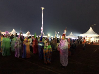Con eventos como el tradicional vuelo de los Voladores de Papantla dio inicio la Feria del Café Coatepec 2018.