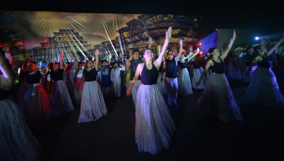Con la temática de El Tajín  quedó formalmente inaugurada esta feria que durará hasta el 21 de mayo y que tiene un costo de 20 pesos de entrada general.