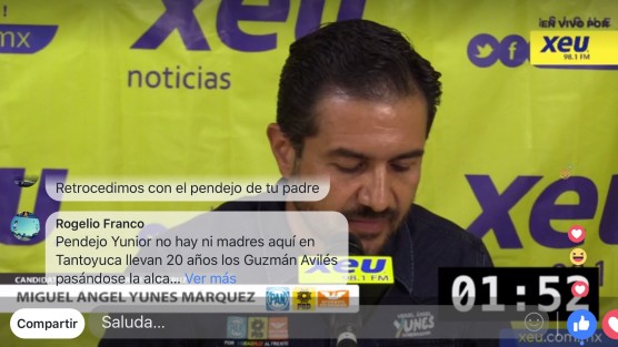 Miguel Ángel Yunes Márquez no separó su campaña de  la administración encabezada por su padre, atribuyéndole a esta última incluso los empleos generados por obras del gobierno federal como el nuevo puerto. Muchos autoaplausos.  