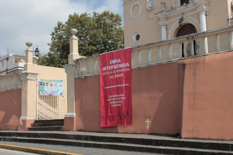 La antigua iglesia de San José, en Xalapa, Ver.  se encuentra siendo intervenida actualmente, por daños que debido alpaso del tiempo. La obra es supervisada por el INAH. 