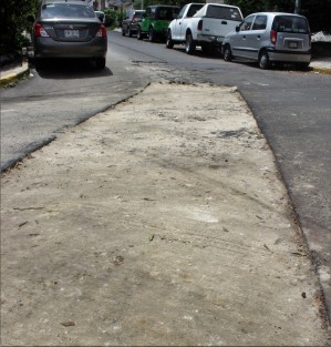 Avance en la obra en la Avenida Encanto... de tan esperada y con incertidumbre si la concluirán, la exigen ¡ya! ¡ya! ¡ya!