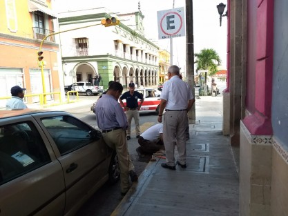 Inician colocación de señalética en el primer cuadro de la ciudad.
