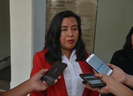 María Eugenia Meza Rivera, directora de la escuela primaria Teresita Arenas Calderón, dijo que ayuntamiento de Xalapa se niega a escriturar dicho inmueble a nombre la SEV,  por lo que estos no quieren invertir en esta escuela hasta que pase a su nombre.