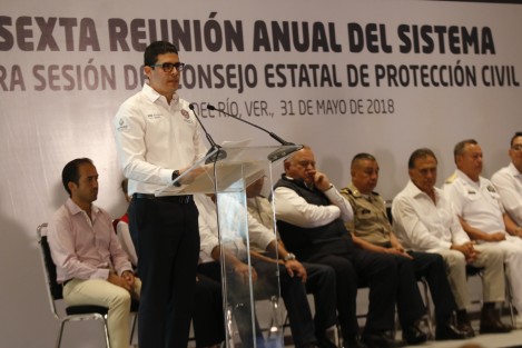 En el Consejo Estatal de Protección Civil 2018, que se realizó en Boca del Río, Ver., se abordó el tema del inicio este 1 de junio de la temporada de ciclones tropicales en el océano Atlántico.