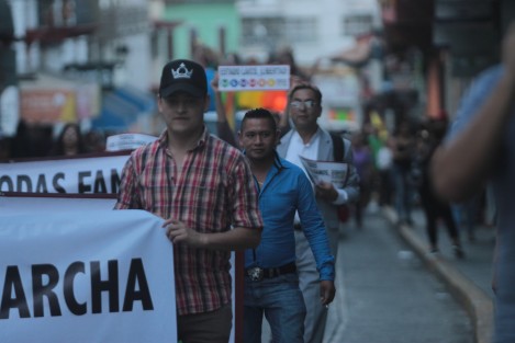 Se llevó a cabo en Xalapa la XII marcha LGBTTTG. 